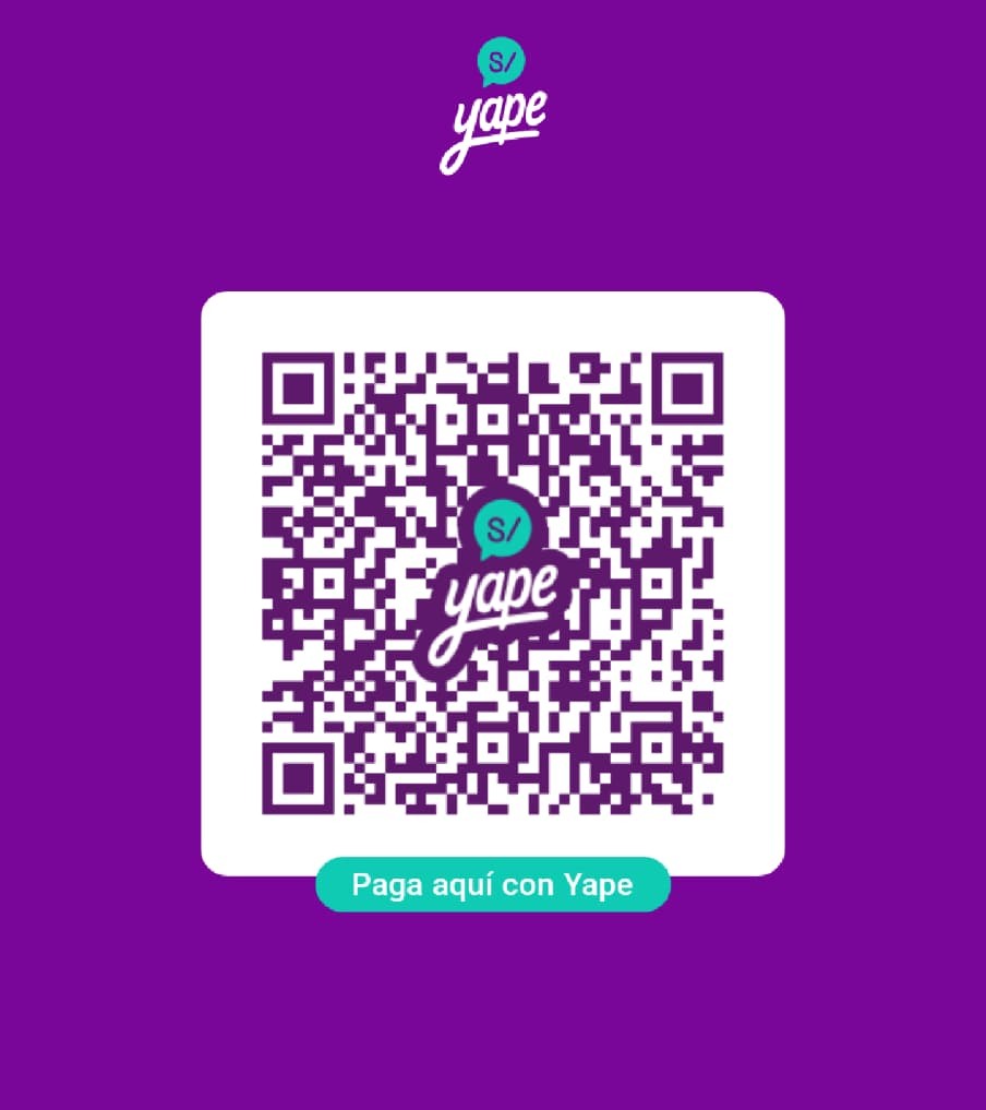 Código QR para pagar con Yape a ECN Contadores y Abogados